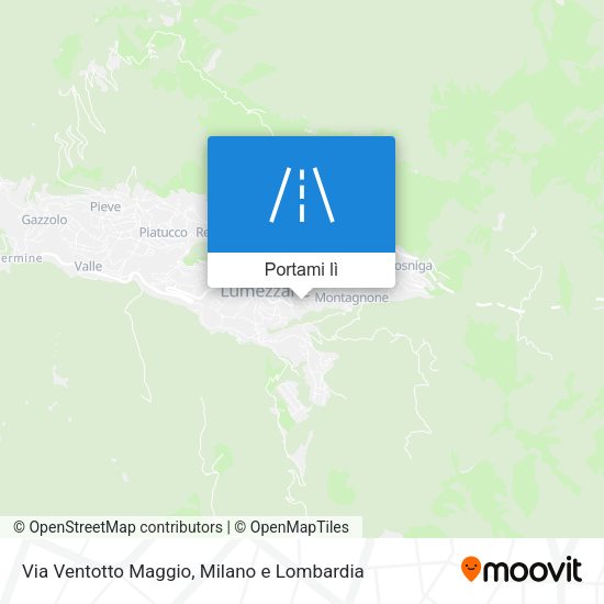 Mappa Via Ventotto Maggio