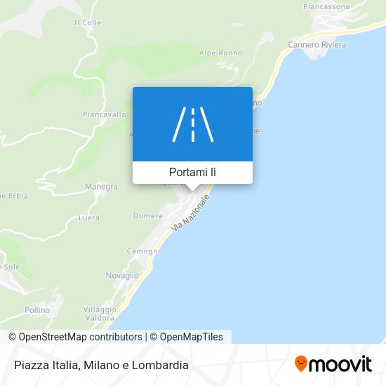 Mappa Piazza Italia