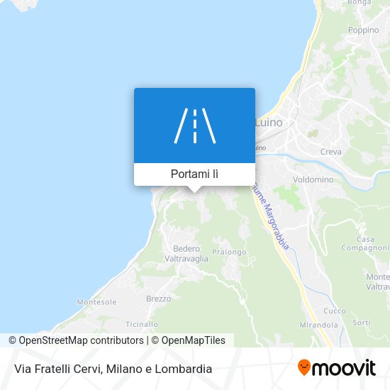 Mappa Via Fratelli Cervi