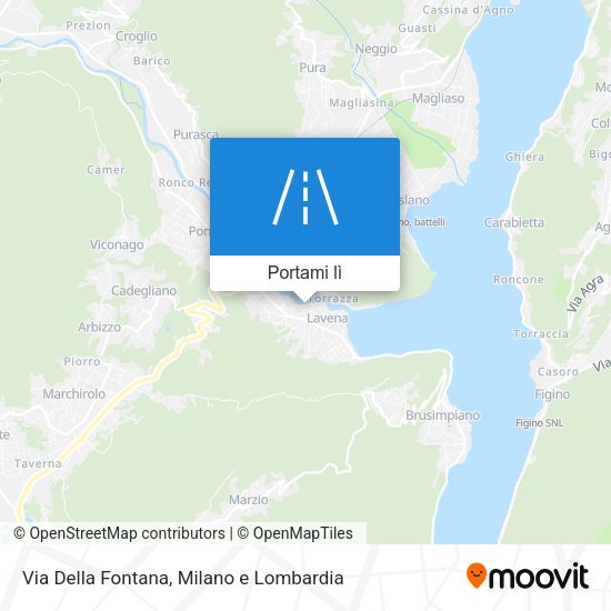 Mappa Via Della Fontana