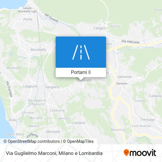 Mappa Via Guglielmo Marconi