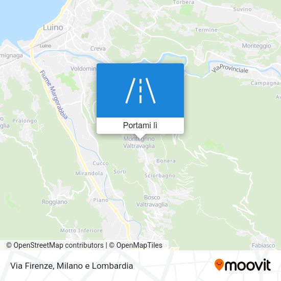 Mappa Via Firenze
