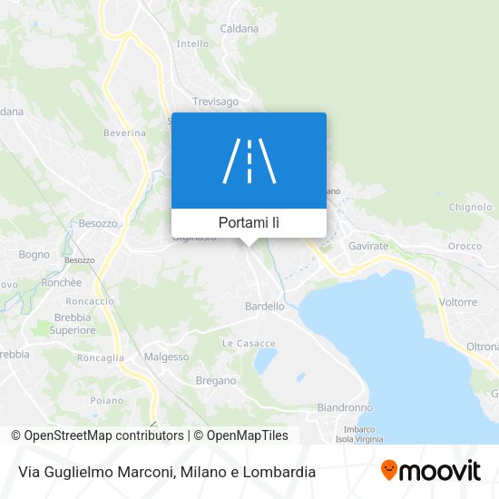 Mappa Via Guglielmo Marconi