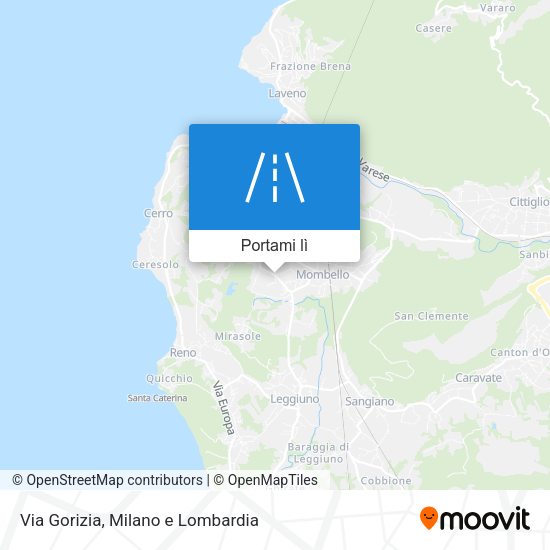 Mappa Via Gorizia