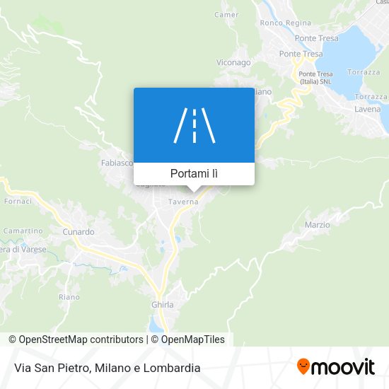 Mappa Via San Pietro