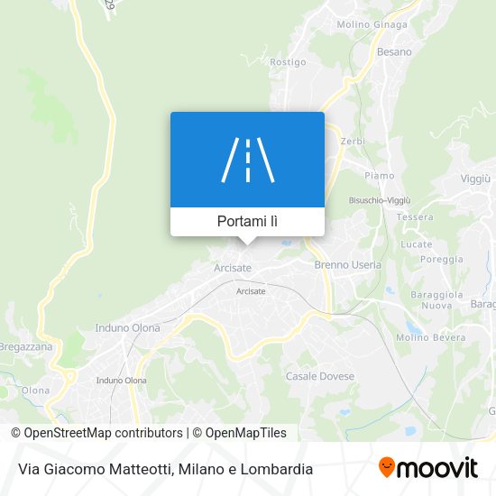 Mappa Via Giacomo Matteotti