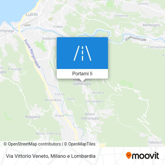 Mappa Via Vittorio Veneto