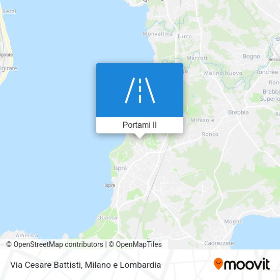 Mappa Via Cesare Battisti