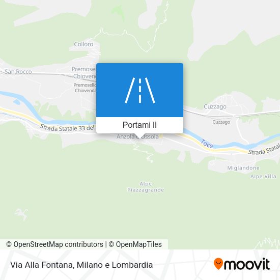 Mappa Via Alla Fontana