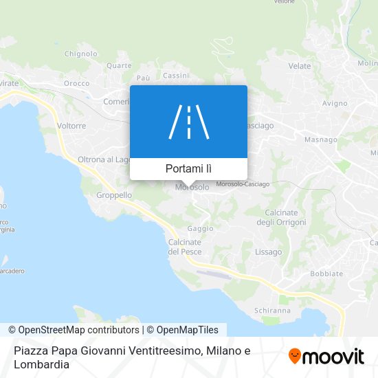 Mappa Piazza Papa Giovanni Ventitreesimo