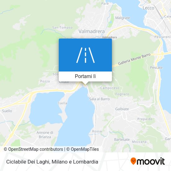 Mappa Ciclabile Dei Laghi