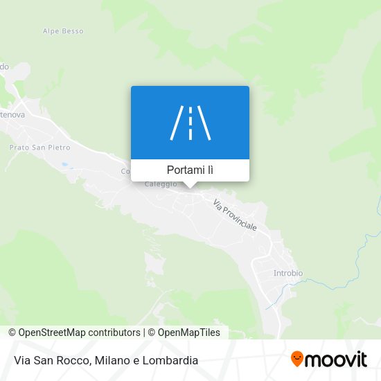 Mappa Via San Rocco