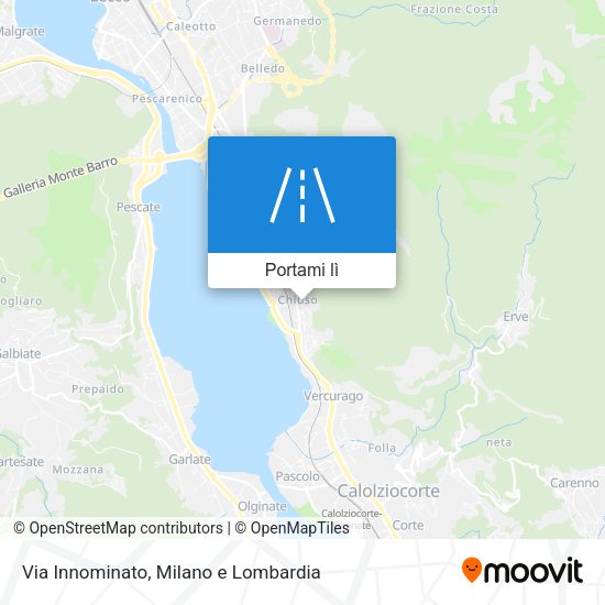 Mappa Via Innominato