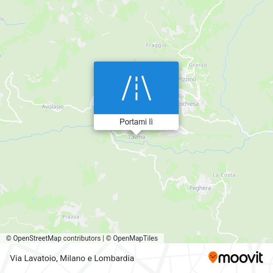Mappa Via Lavatoio