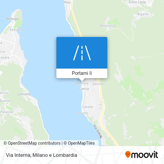 Mappa Via Interna