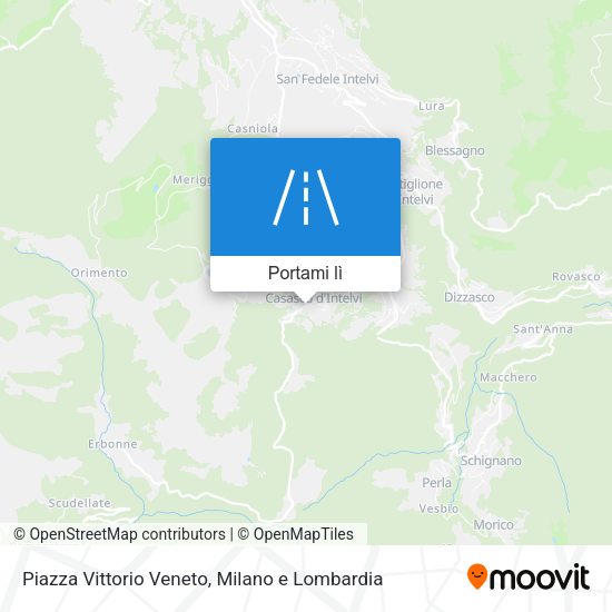 Mappa Piazza Vittorio Veneto