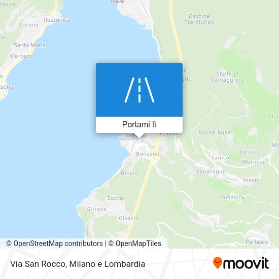 Mappa Via San Rocco
