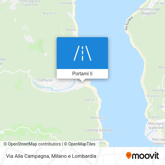 Mappa Via Alla Campagna