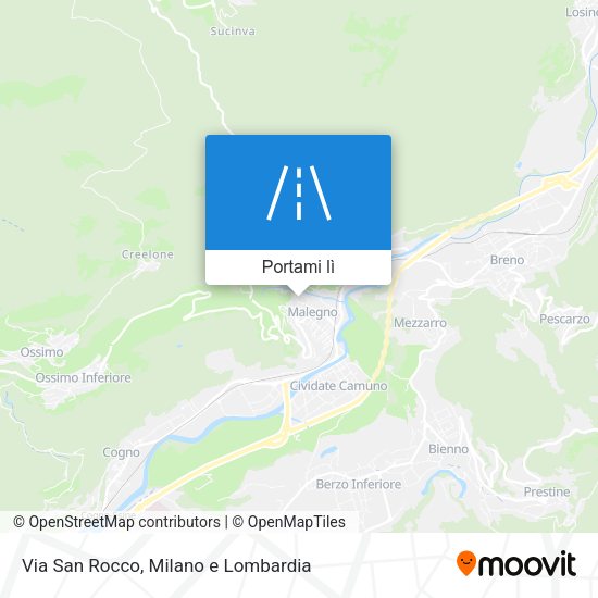 Mappa Via San Rocco