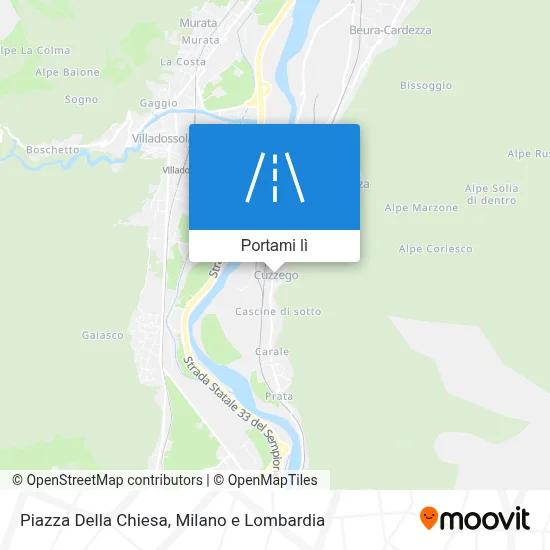 Mappa Piazza Della Chiesa