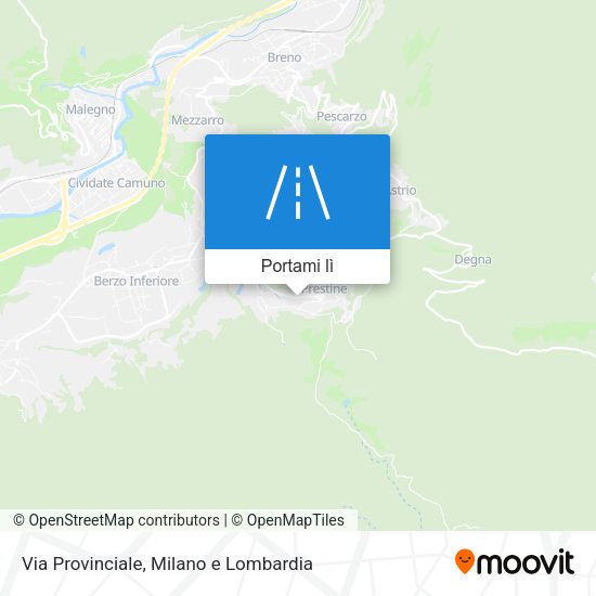 Mappa Via Provinciale
