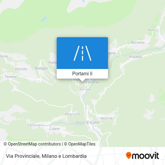 Mappa Via Provinciale