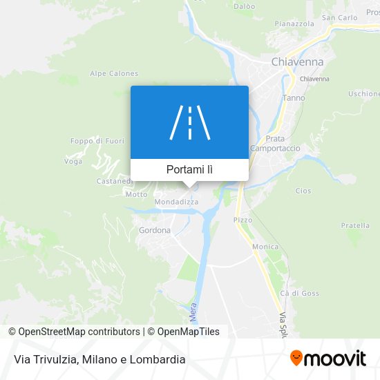 Mappa Via Trivulzia
