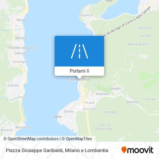 Mappa Piazza Giuseppe Garibaldi