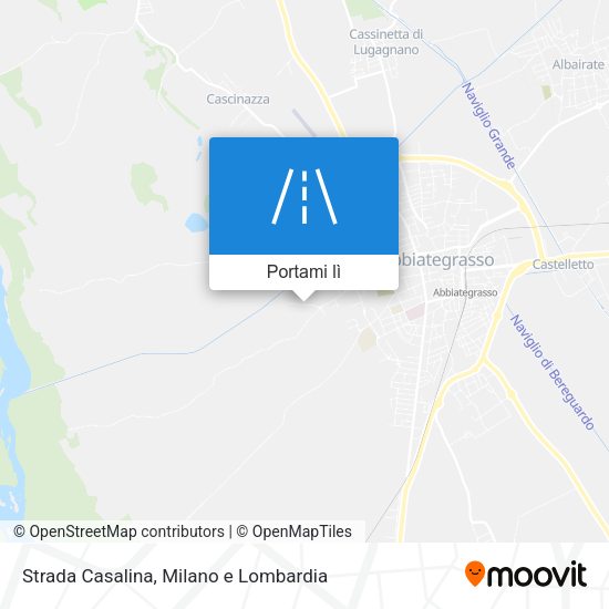 Mappa Strada Casalina