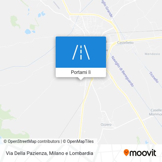 Mappa Via Della Pazienza