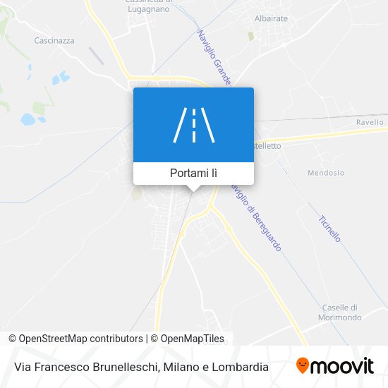 Mappa Via Francesco Brunelleschi