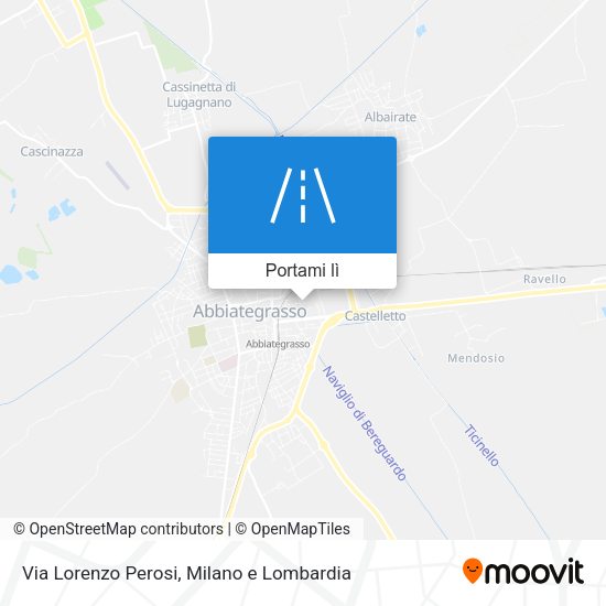 Mappa Via Lorenzo Perosi