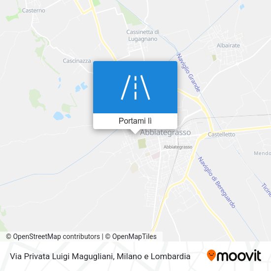 Mappa Via Privata Luigi Magugliani