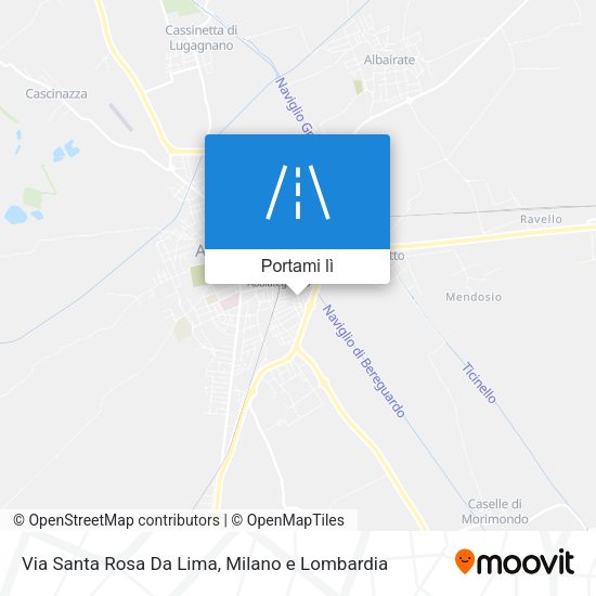 Mappa Via Santa Rosa Da Lima