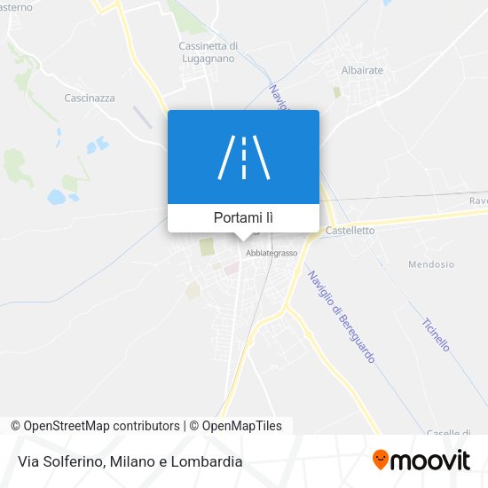 Mappa Via Solferino
