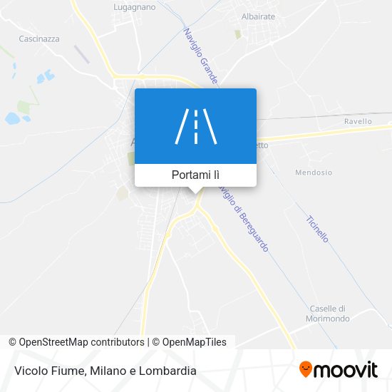 Mappa Vicolo Fiume