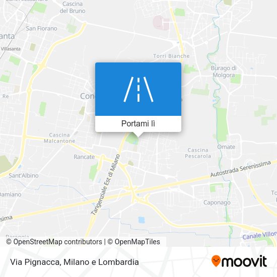 Mappa Via Pignacca