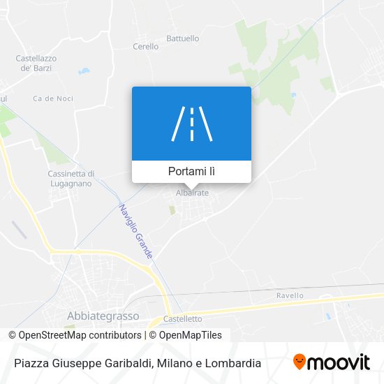 Mappa Piazza Giuseppe Garibaldi