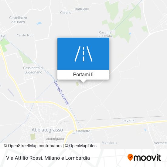 Mappa Via Attilio Rossi