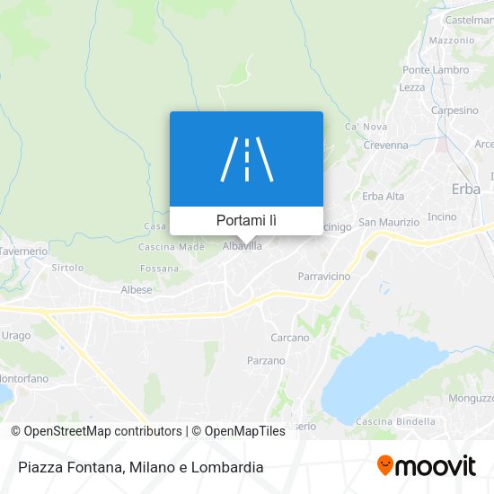 Mappa Piazza Fontana