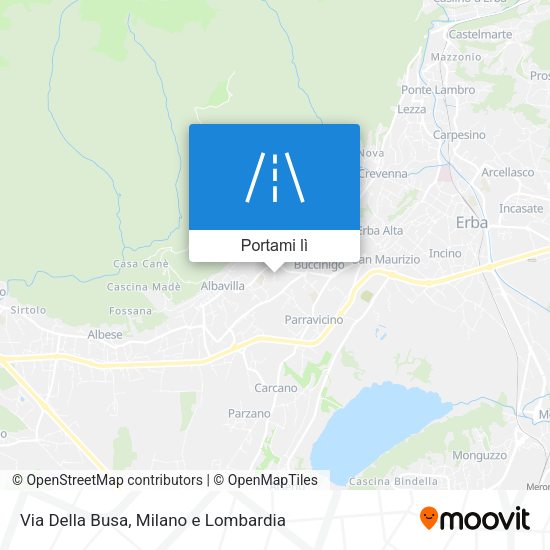Mappa Via Della Busa
