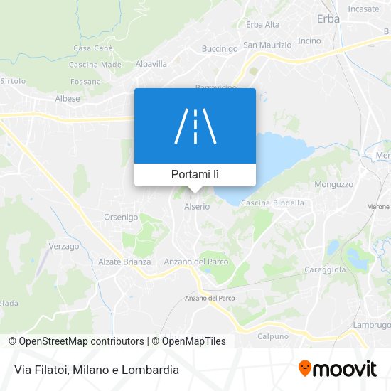Mappa Via Filatoi