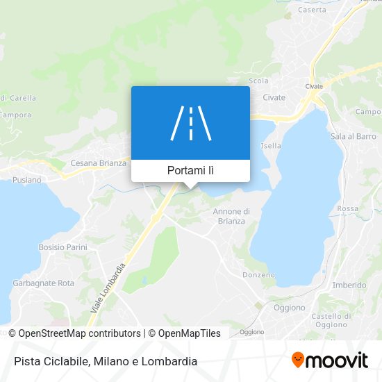 Mappa Pista Ciclabile