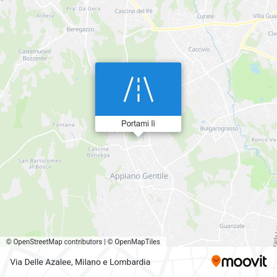 Mappa Via Delle Azalee