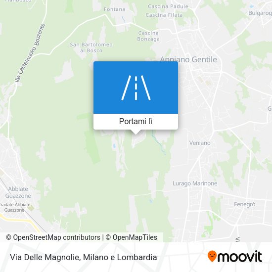 Mappa Via Delle Magnolie