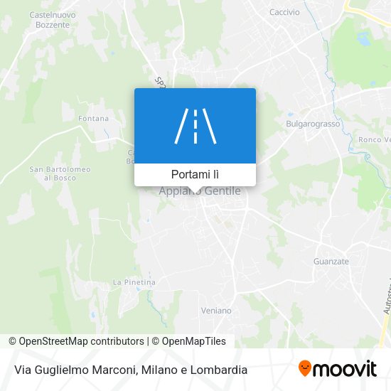 Mappa Via Guglielmo Marconi