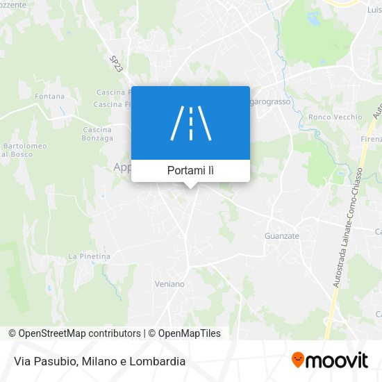 Mappa Via Pasubio