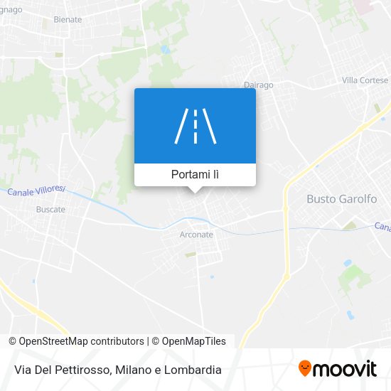Mappa Via Del Pettirosso