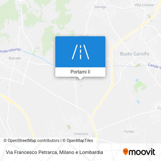 Mappa Via Francesco Petrarca