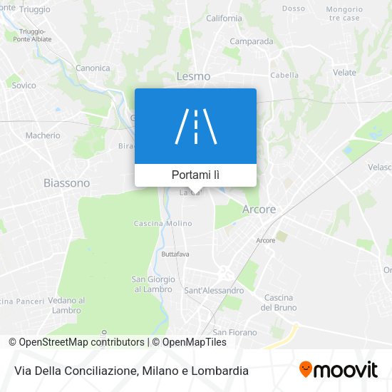 Mappa Via Della Conciliazione